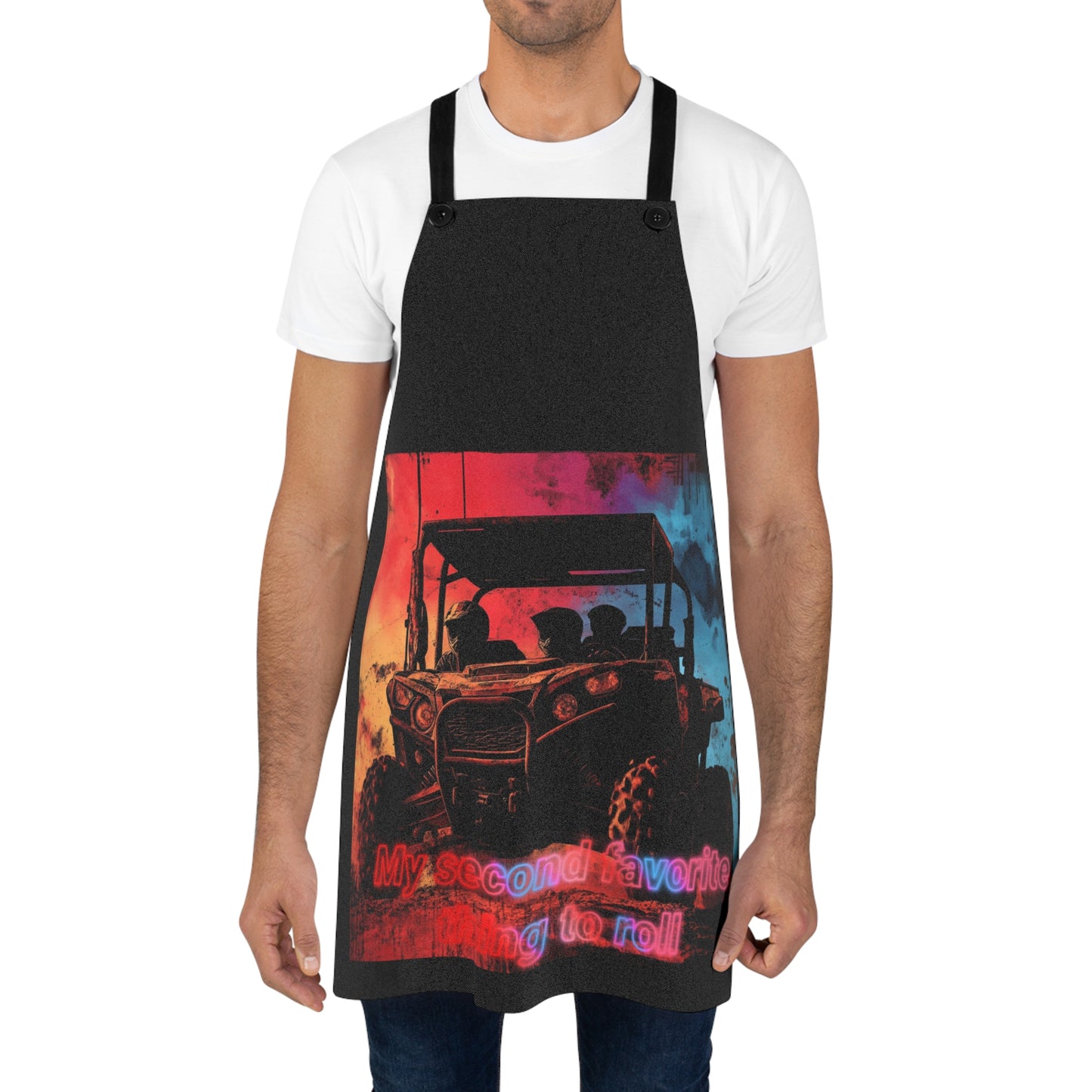 Vibrant Adventure Apron | Cooking Gift | BBQ Apron | Chef Apron | Perfect for Outdoor Cooking, Parties, Camping, Gifts
