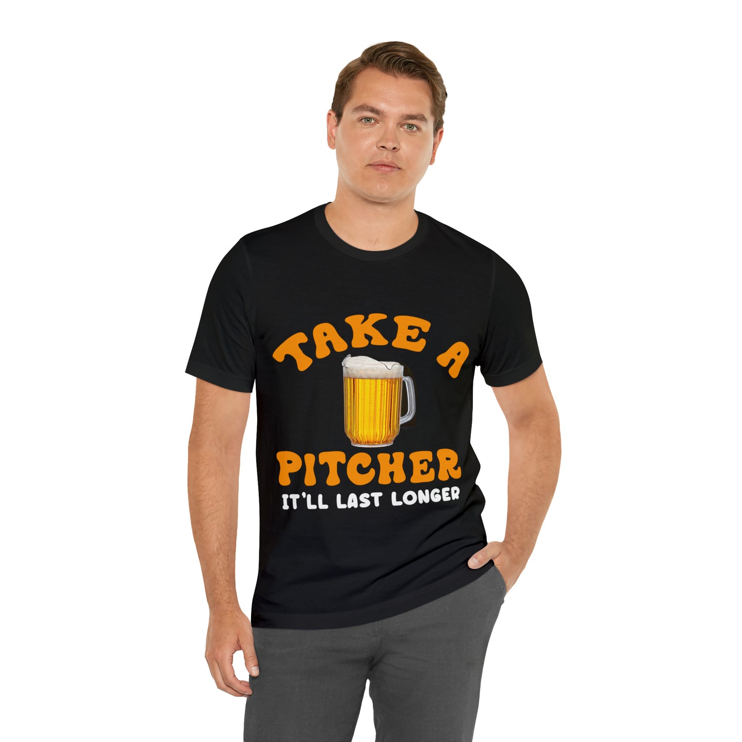 VT Take a Pitcher Unisex Jersey Short Sleeve Tee