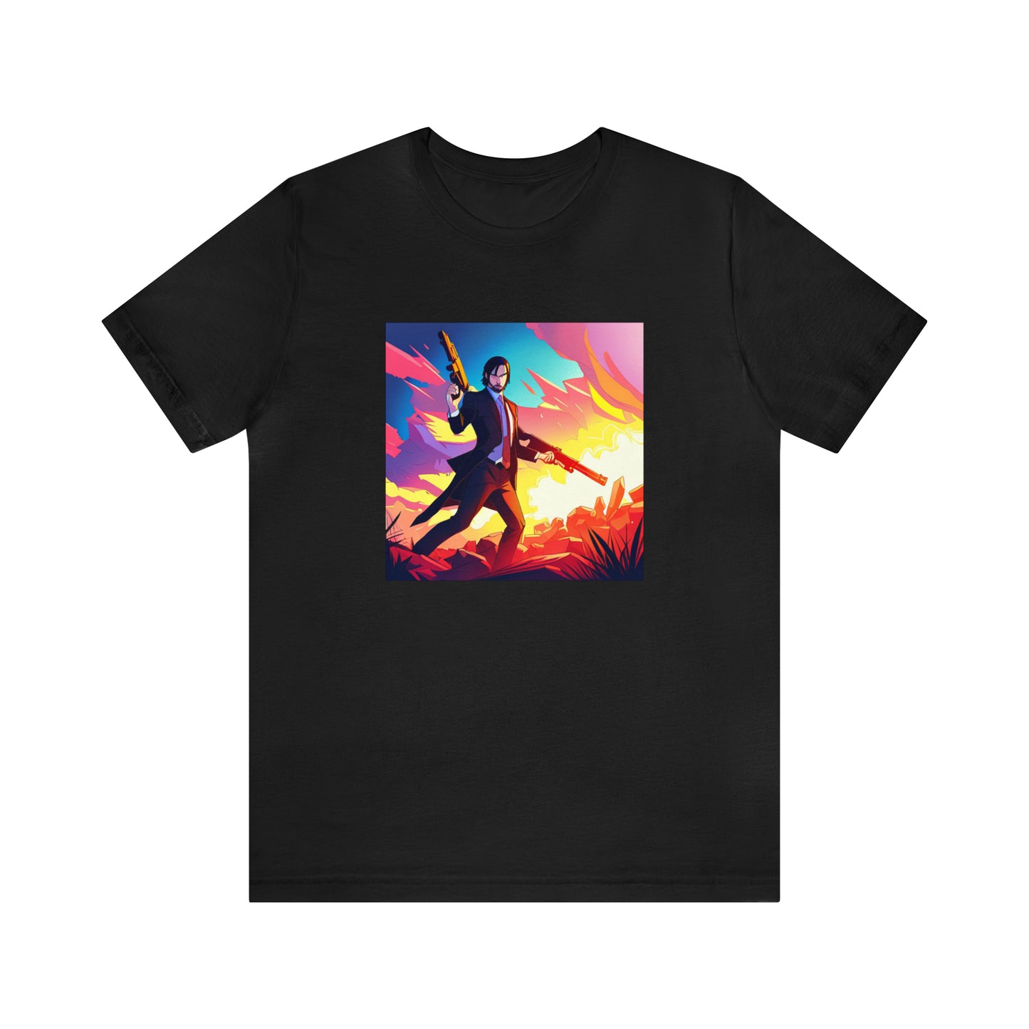 John Wick anime tee