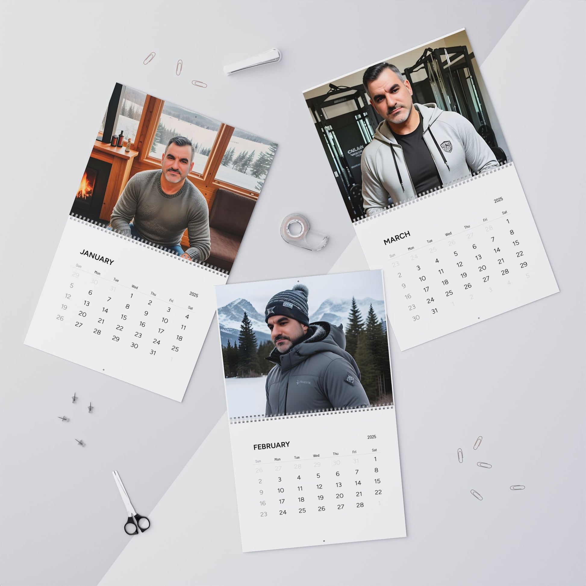 2025 Wall Calendars At Amazon Shopping Network Robert M. Cabral