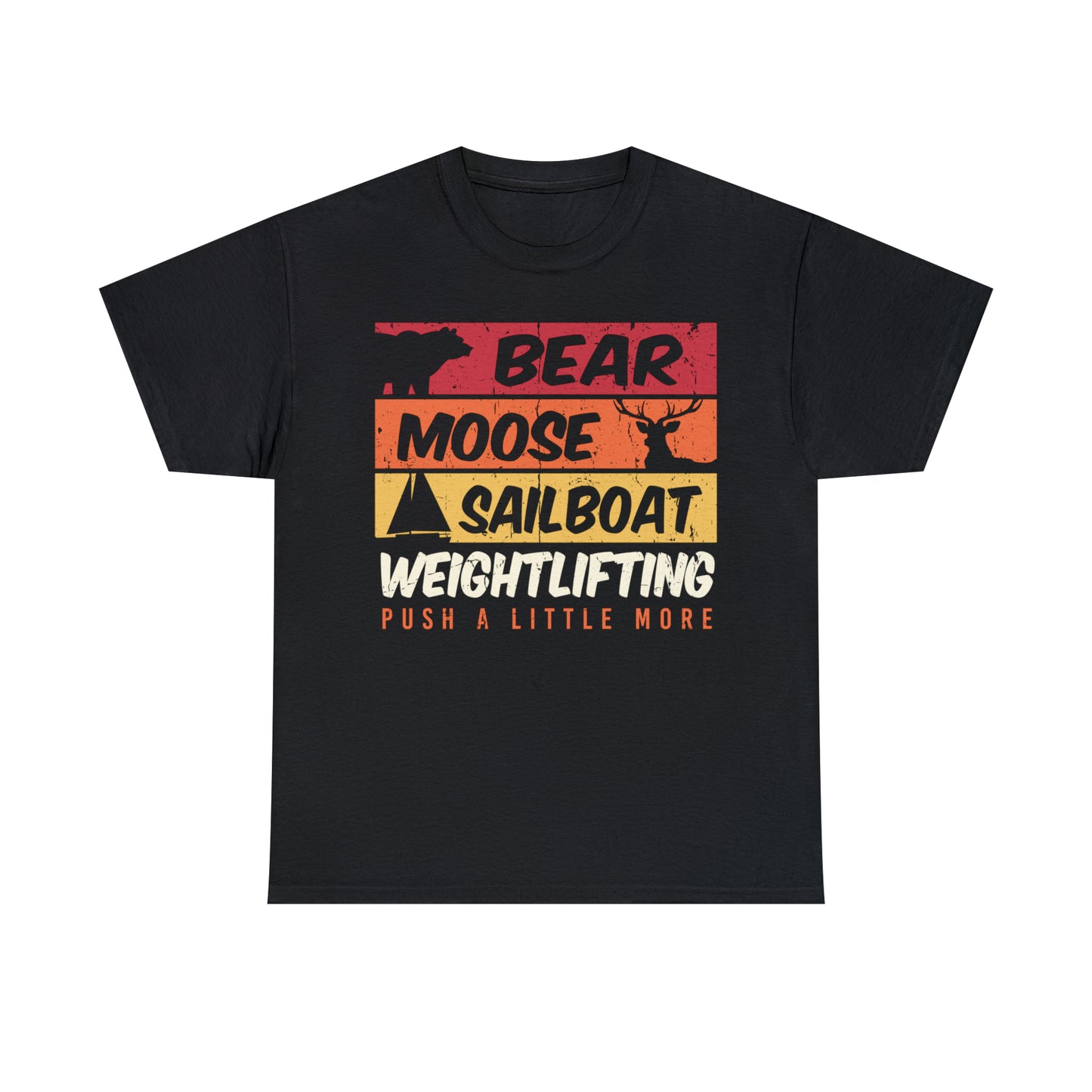 VT's own BearMooseSailboatWeightlifting original Tee!